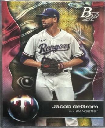 Jacob deGrom [Foilfractor] #90