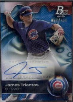 James Triantos [Autograph Blue] #TOP-68