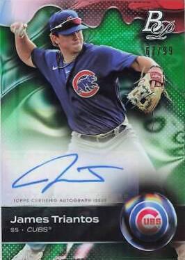 James Triantos [Autograph Green] #TOP-68