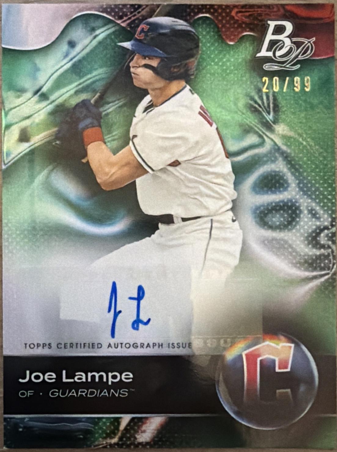 Joe Lampe [Autograph Green] #TOP-50