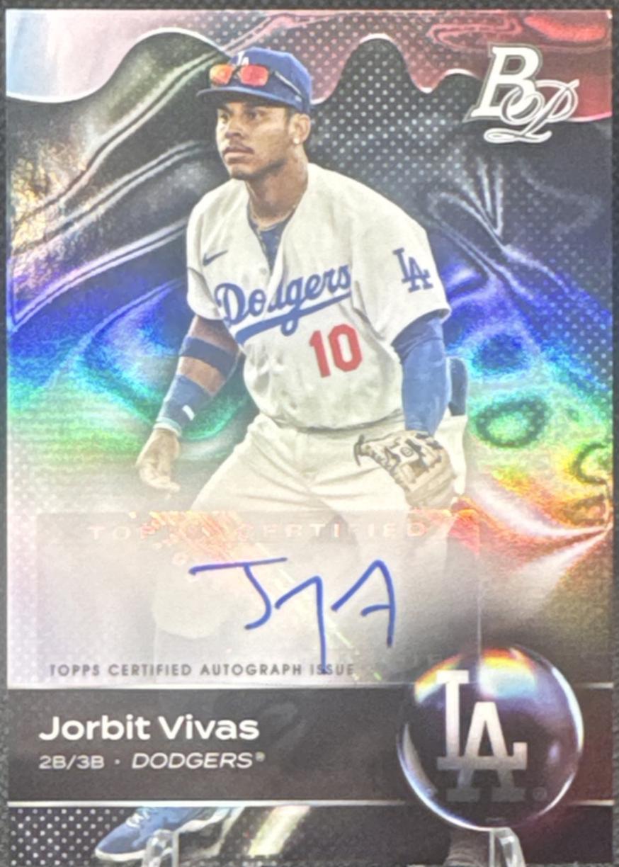Jorbit Vivas [Autograph Blue] #TOP-29