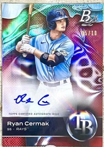 Ryan Cermak [Autograph Red] #TOP-74