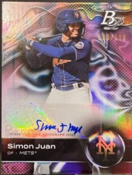 Simon Juan [Autograph Pink] #TOP-56