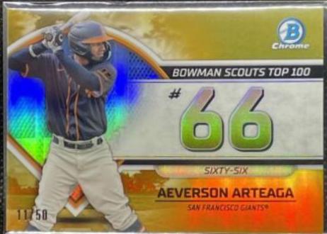 Aeverson Arteaga [Gold] #BTP-66