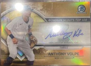 Anthony Volpe [Autograph Gold] #BTP-3