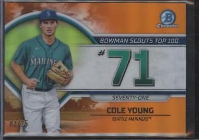 Cole Young [Orange] #BTP-71