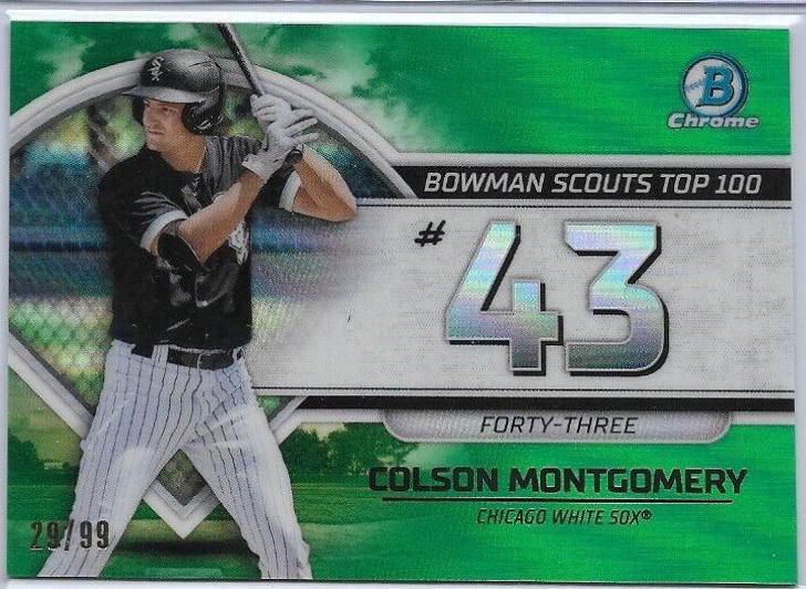 Colson Montgomery [Green] #BTP-43