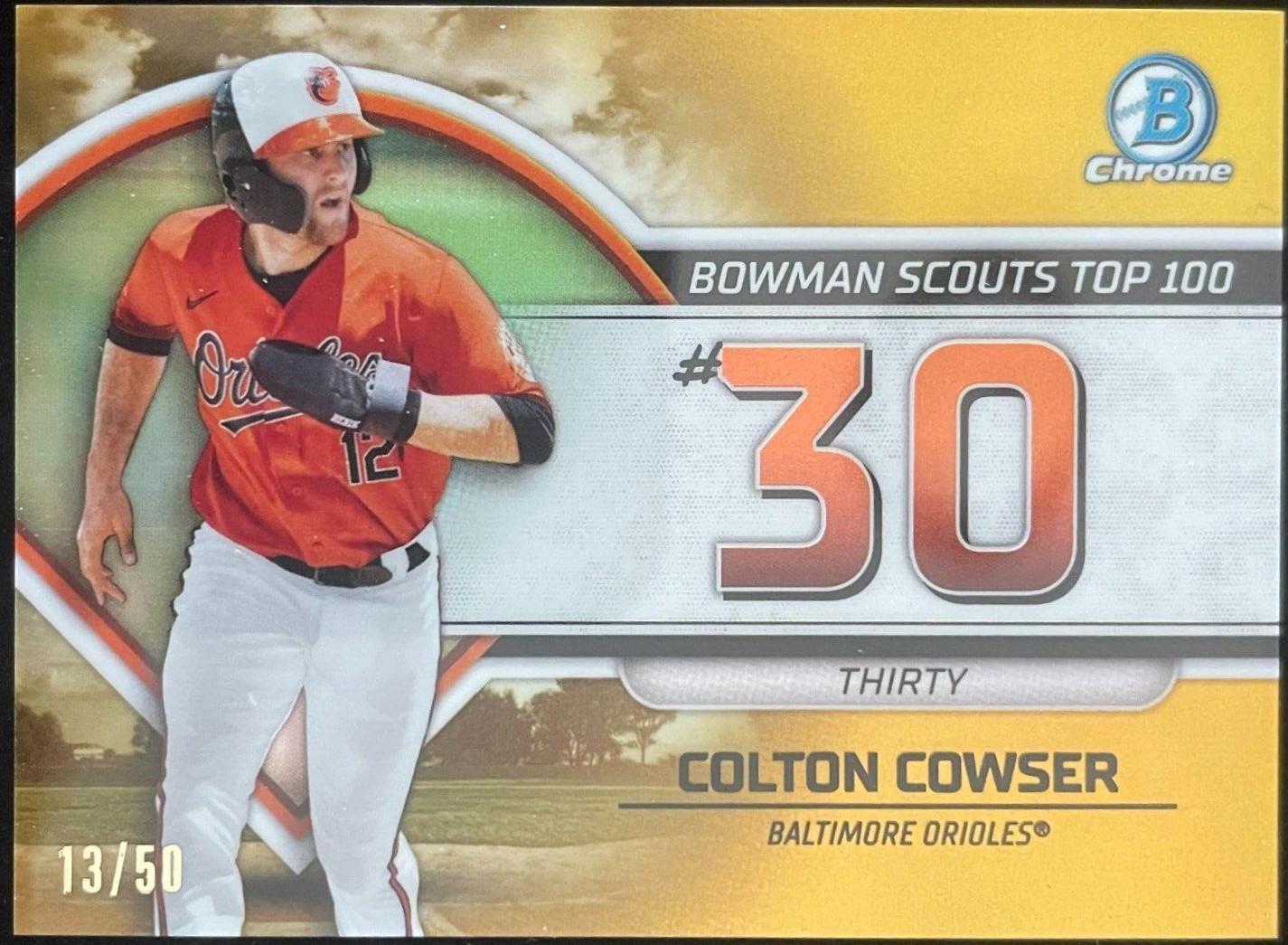 Colton Cowser [Gold] #BTP-30