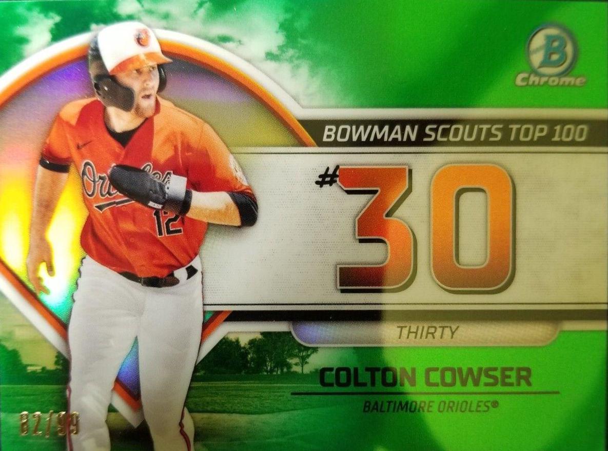 Colton Cowser [Green] #BTP-30