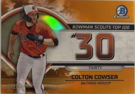 Colton Cowser [Orange] #BTP-30