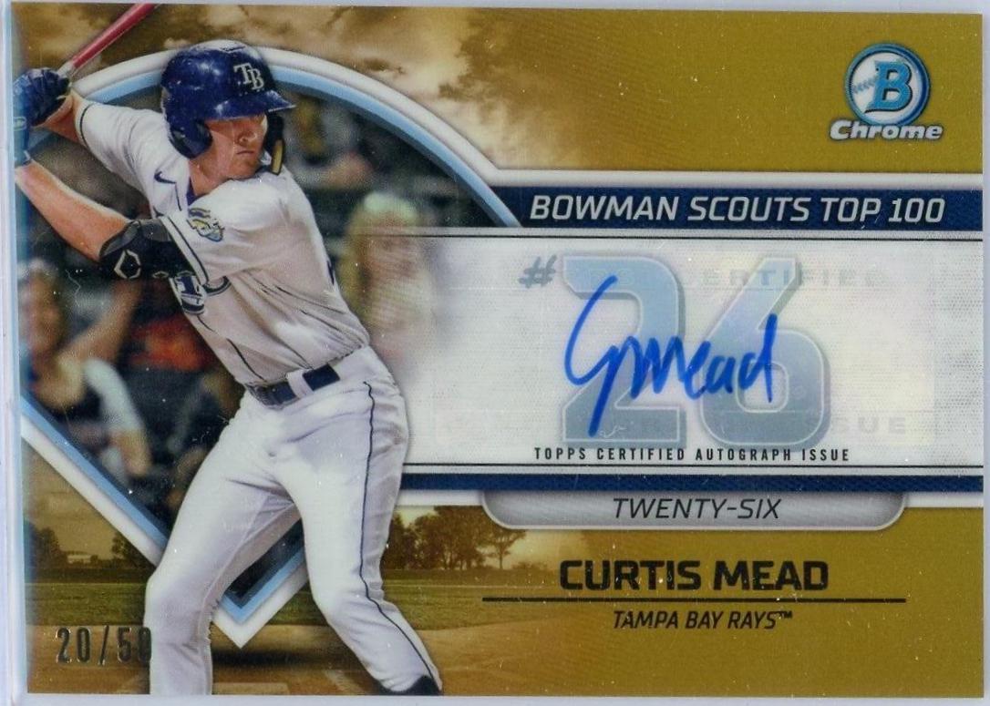 Curtis Mead [Autograph Gold] #BTP-26