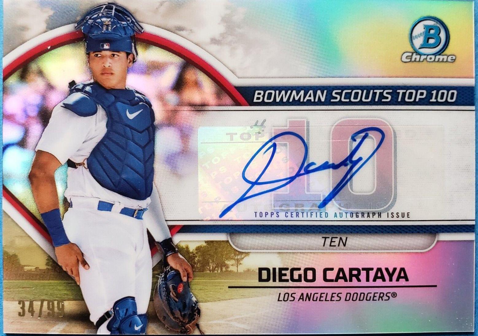 Diego Cartaya [Autograph] #BTP-10