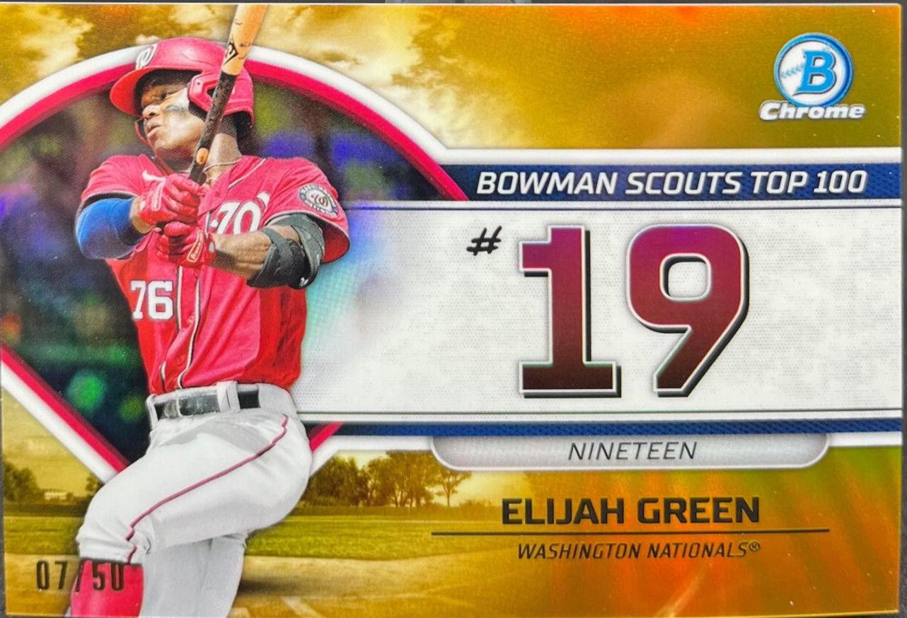 Elijah Green [Gold] #BTP-19