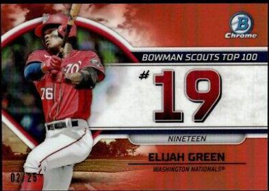 Elijah Green [Orange] #BTP-19
