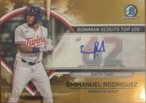 Emmanuel Rodriguez [Autograph Gold] #BTP-62