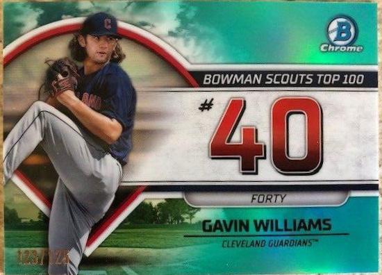 Gavin Williams [Aqua] #BTP-40