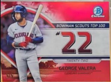 George Valera [Red] #BTP-22