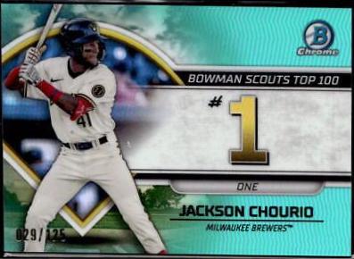 Jackson Chourio [Aqua] #BTP-1