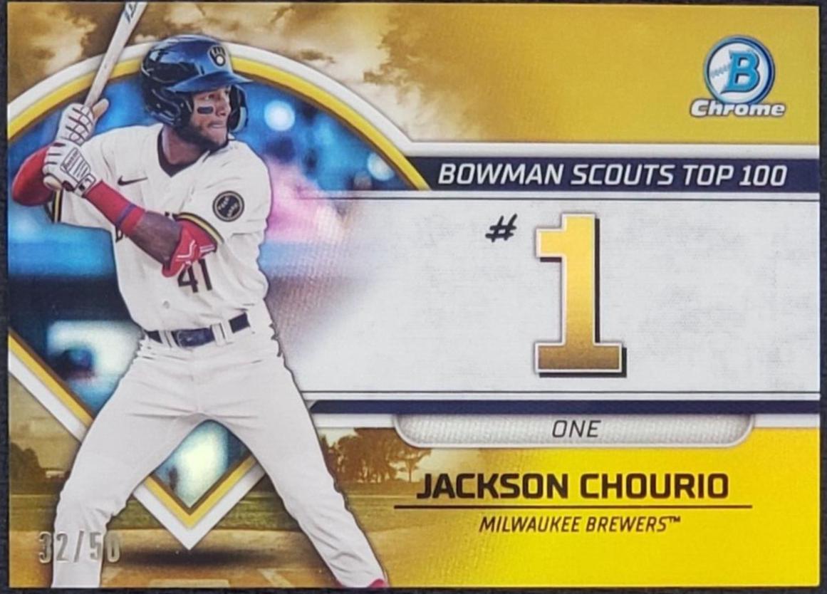 Jackson Chourio [Gold] #BTP-1