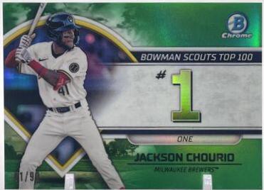 Jackson Chourio [Green] #BTP-1