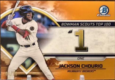 Jackson Chourio [Orange] #BTP-1