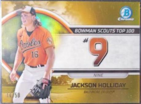 Jackson Holliday [Gold] #BTP-9