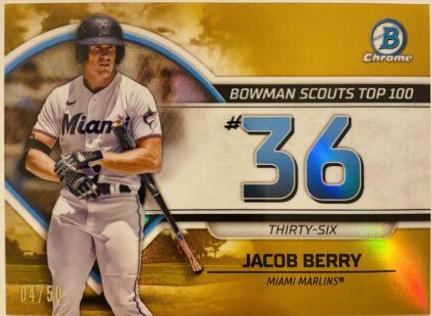 Jacob Berry [Gold] #BTP-36