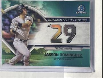 Jasson Dominguez [Aqua] #BTP-29