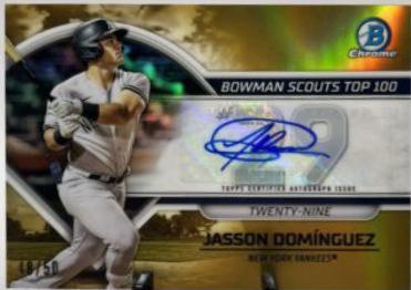 Jasson Dominguez [Autograph Gold] #BTP-29