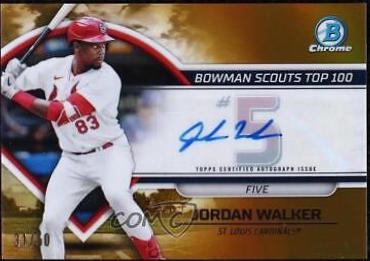 Jordan Walker [Autograph Gold] #BTP-5