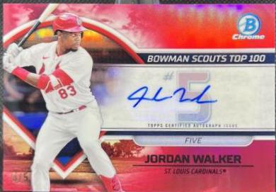 Jordan Walker [Autograph Red] #BTP-5