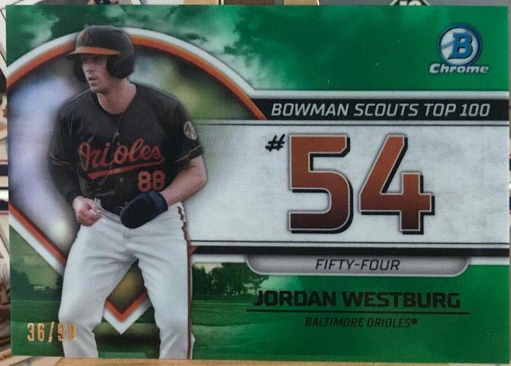 Jordan Westburg [Green] #BTP-54