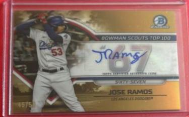 Jose Ramos [Autograph Gold] #BTP-67