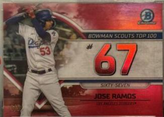 Jose Ramos [Autograph Red] #BTP-67