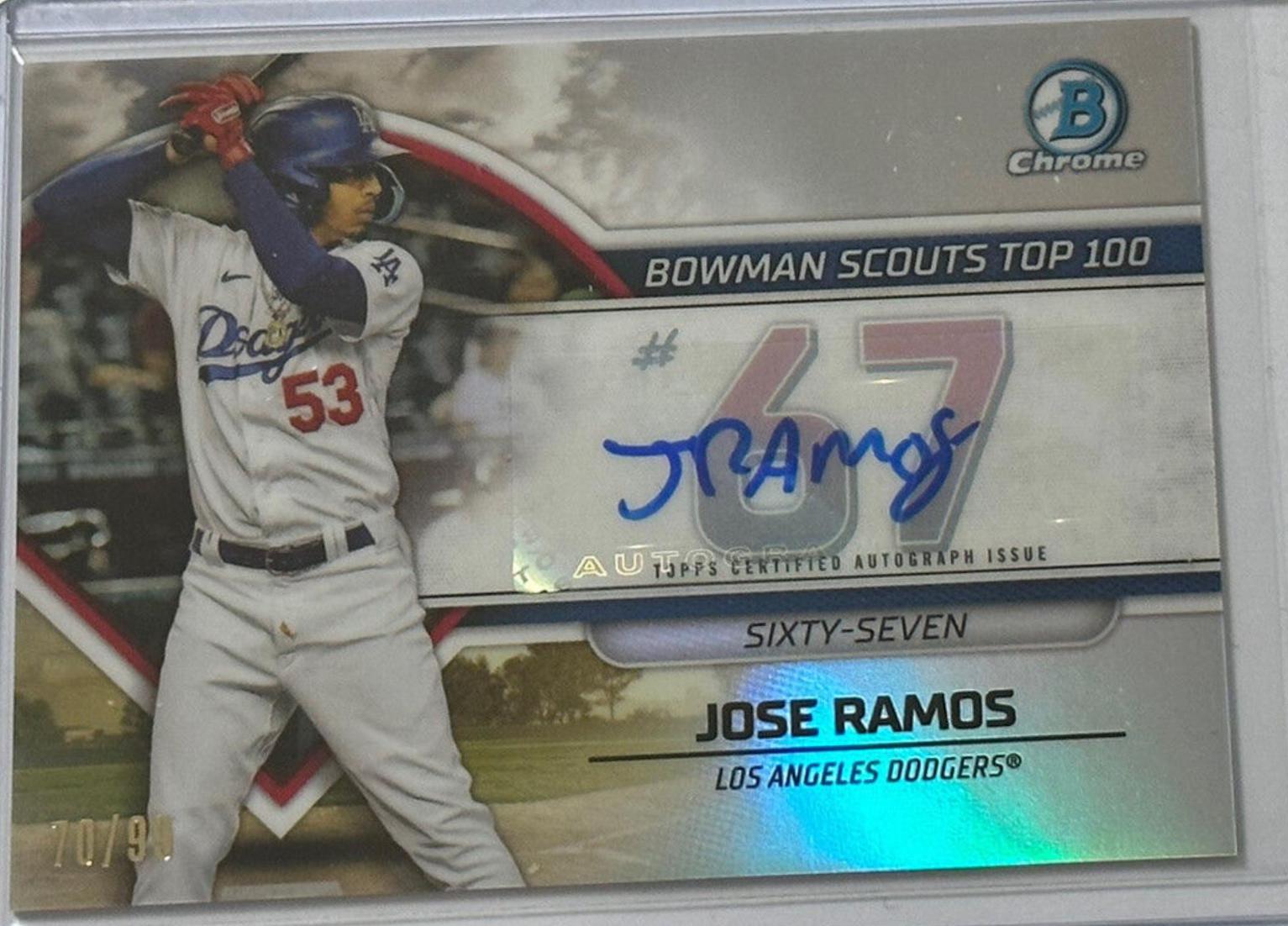 Jose Ramos [Autograph] #BTP-67