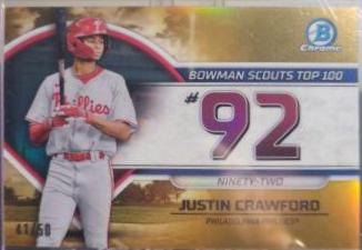 Justin Crawford [Gold] #BTP-92