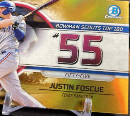 Justin Foscue [Gold] #BTP-55