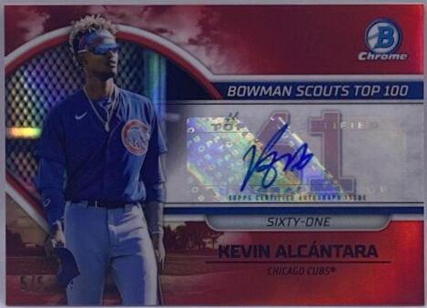 Kevin Alcantara [Autograph Red] #BTP-61