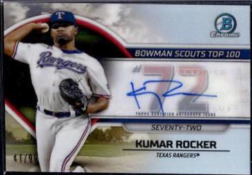Kumar Rocker [Autograph] #BTP-72