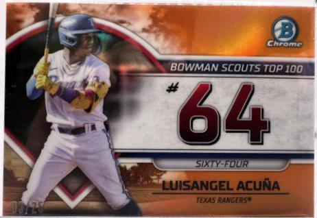 Luisangel Acuna [Orange] #BTP-64