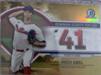 Mick Abel [Gold] #BTP-41