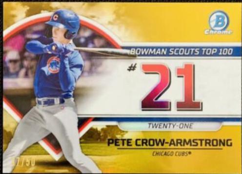 Pete Crow Armstrong [Gold] #BTP-21