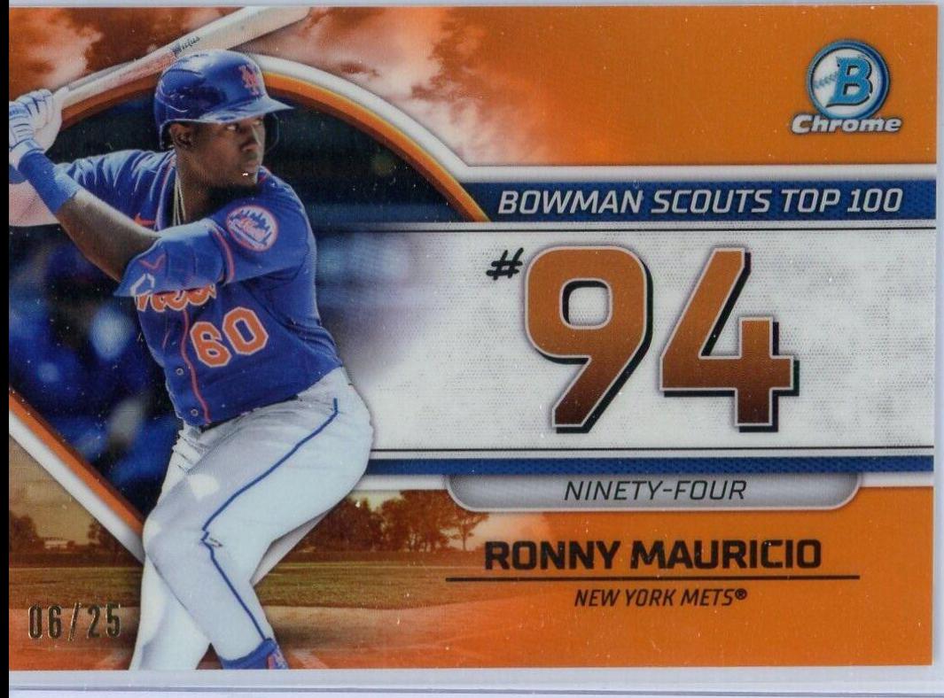 Ronny Mauricio [Orange] #BTP-94