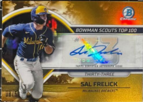 Sal Frelick [Autograph Gold] #BTP-33