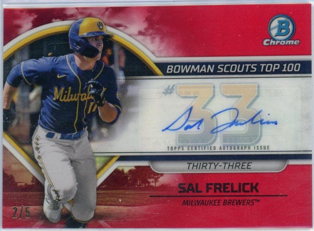 Sal Frelick [Autograph Red] #BTP-33