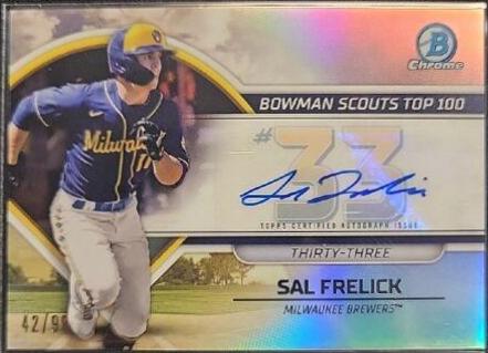 Sal Frelick [Autograph] #BTP-33
