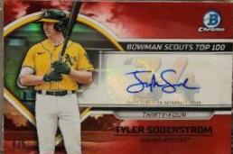 Tyler Soderstrom [Autograph Red] #BTP-34