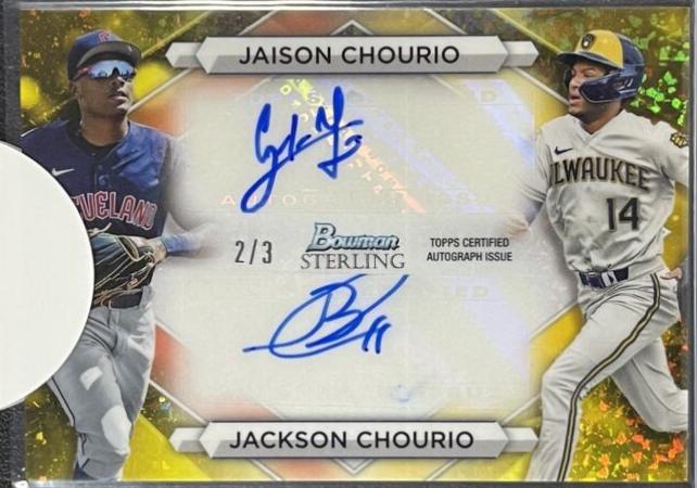 Jackson Chourio, Jaison Chourio [Rose Gold] #DRA-CC