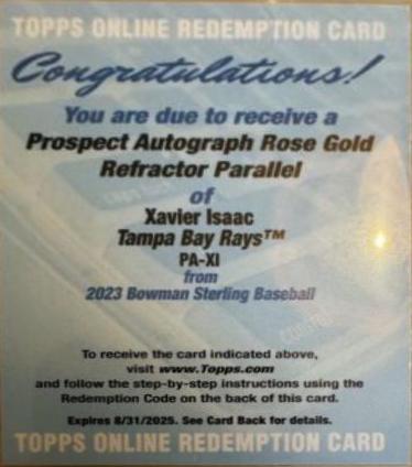 Xavier Isaac [Rose Gold] #PA-XI