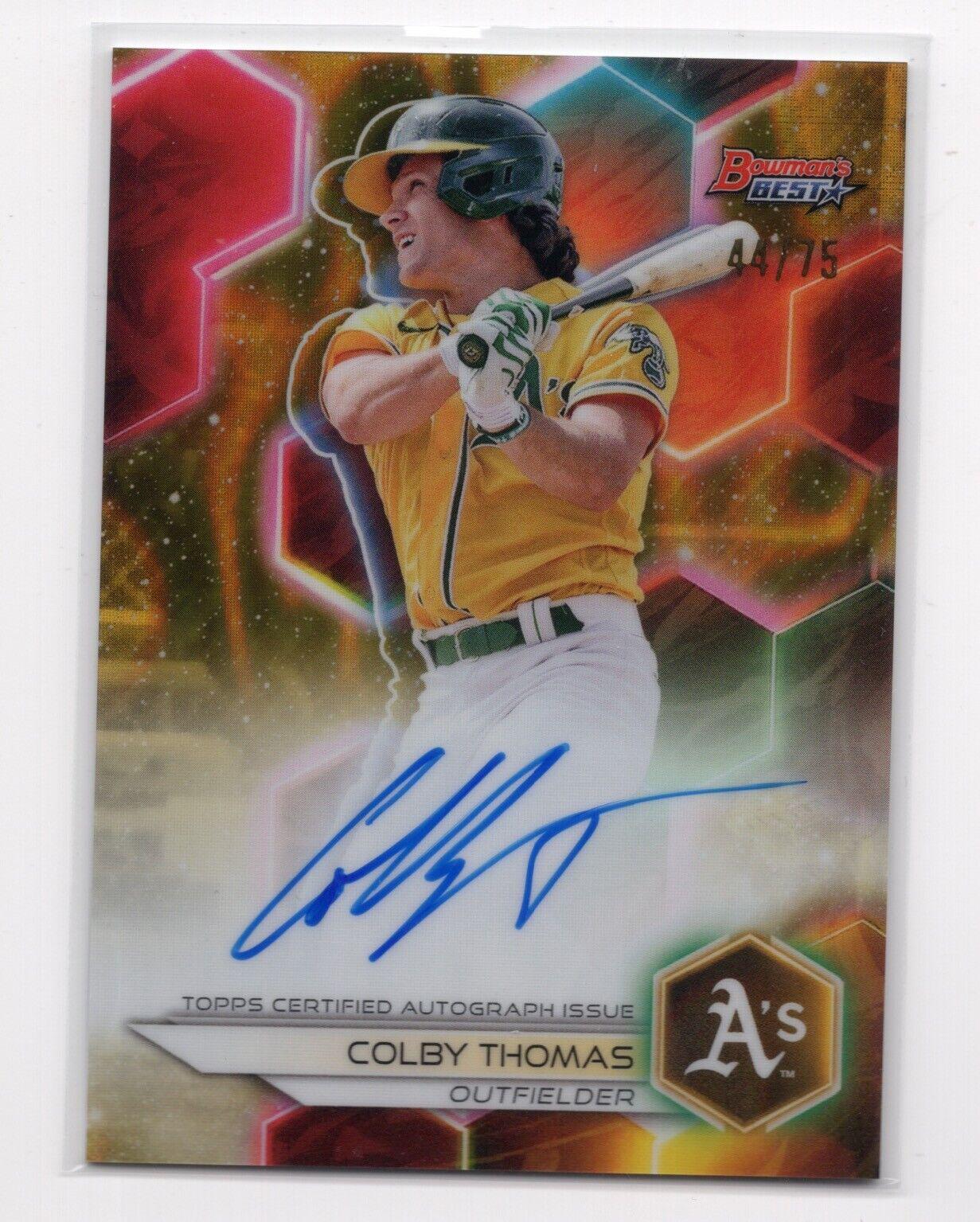 Colby Thomas [Gold Lava] #B23-CT